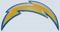 San Diego Chargers Plastic Effect Logo decal sticker