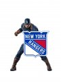 New York Rangers Captain America Logo decal sticker