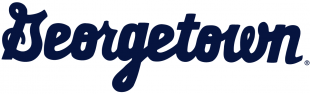 Georgetown Hoyas 2000-Pres Wordmark Logo 01 (2) decal sticker