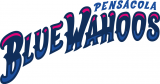 Pensacola Blue Wahoos 2012-Pres Wordmark Logo decal sticker