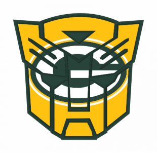 Autobots Green Bay Packers logo Sticker Heat Transfer