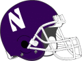 Northwestern Wildcats 1981-1992 Helmet Sticker Heat Transfer