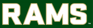 Colorado State Rams 2015-Pres Wordmark Logo 12 decal sticker