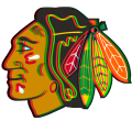 Phantom Chicago Blackhawks logo decal sticker
