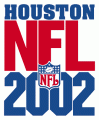 Houston Texans 1999-2002 Special Event Logo decal sticker