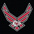 Airforce Kansas City Chiefs logo decal sticker