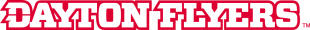 Dayton Flyers 2014-Pres Wordmark Logo 12 decal sticker