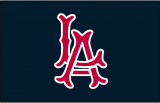 Los Angeles Angels 1961-1964 Cap Logo Sticker Heat Transfer