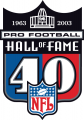 National Football League 2003 Anniversary Logo decal sticker