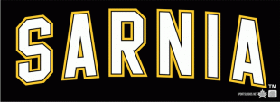 Sarnia Sting 2010 11-Pres Alternate Logo Sticker Heat Transfer