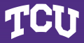 TCU Horned Frogs 1995-Pres Wordmark Logo Sticker Heat Transfer