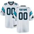 Carolina Panthers Custom Letter and Number Kits For New White Jersey Material Vinyl