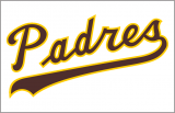 San Diego Padres 1974-1977 Jersey Logo decal sticker