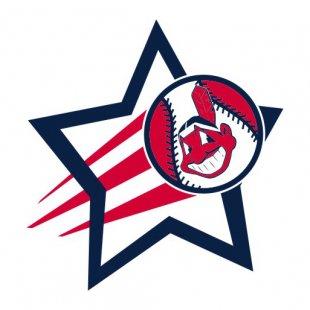Cleveland Indians Baseball Goal Star logo Sticker Heat Transfer