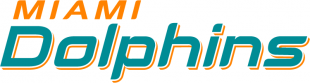 Miami Dolphins 2013-Pres Wordmark Logo 04 Sticker Heat Transfer
