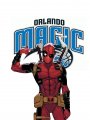 Orlando Magic Deadpool Logo decal sticker