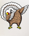 Thanksgiving Day Logo 13 Sticker Heat Transfer