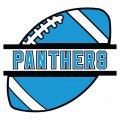 Football Carolina Panthers Logo Sticker Heat Transfer