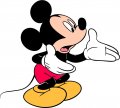 Mickey Mouse Logo 17 Sticker Heat Transfer