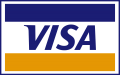 Visa brand logo 01 decal sticker