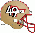 San Francisco 49ers 1991 Unused Logo decal sticker