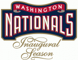 Washington Nationals 2005 Anniversary Logo decal sticker