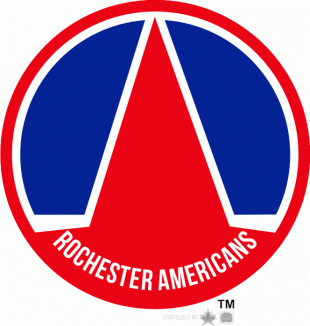 Rochester Americans 1971 72 Primary Logo Sticker Heat Transfer