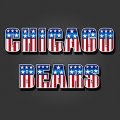 Chicago Bears American Captain Logo decal sticker