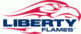 Liberty Flames 2004-2012 Primary Logo decal sticker