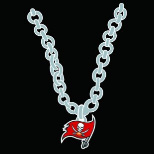 Tampa Bay Buccaneers Necklace logo decal sticker