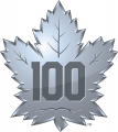 Toronto Maple Leafs 2016 17 Anniversary Logo Sticker Heat Transfer