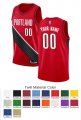 Portland Trail Blazers Letter and Number Kits for Statement Jersey Material Twill