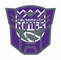 Autobots Sacramento Kings logo Sticker Heat Transfer