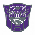 Autobots Sacramento Kings logo decal sticker