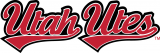 Utah Utes 2015-Pres Wordmark Logo Sticker Heat Transfer