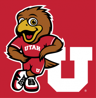 Utah Utes 2015-Pres Mascot Logo 03 decal sticker