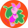Disney Piglet Logo 04 decal sticker