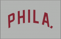 Philadelphia Phillies 1900 Jersey Logo 02 decal sticker