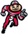 Ohio State Buckeyes 2003-Pres Mascot Logo 01 decal sticker