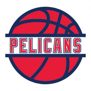 Basketball New Orleans Pelicans Logo decal sticker