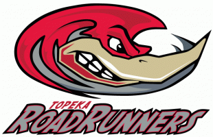 Topeka Roadrunners 2007 08-Pres Primary Logo Sticker Heat Transfer