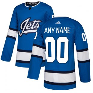 Winnipeg Jets Custom Letter and Number Kits for Alternate Jersey Material Vinyl