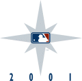 MLB All-Star Game 2001 Alternate Logo Sticker Heat Transfer