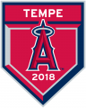 Los Angeles Angels 2018 Event Logo Sticker Heat Transfer