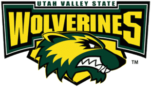 Utah Valley Wolverines 1999-2007 Primary Logo Sticker Heat Transfer