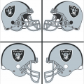 Oakland Raiders Helmet Logo Sticker Heat Transfer