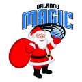 Orlando Magic Santa Claus Logo Sticker Heat Transfer