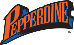 Pepperdine Waves 1998-2003 Wordmark Logo Sticker Heat Transfer