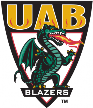 UAB Blazers 1996-2014 Alternate Logo 01 decal sticker