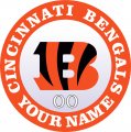 Cincinnati Bengals Customized Logo decal sticker